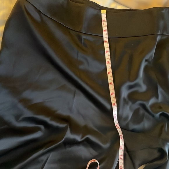 Anne Klein black high rise wide leg pants sz 14 - Picture 10 of 11